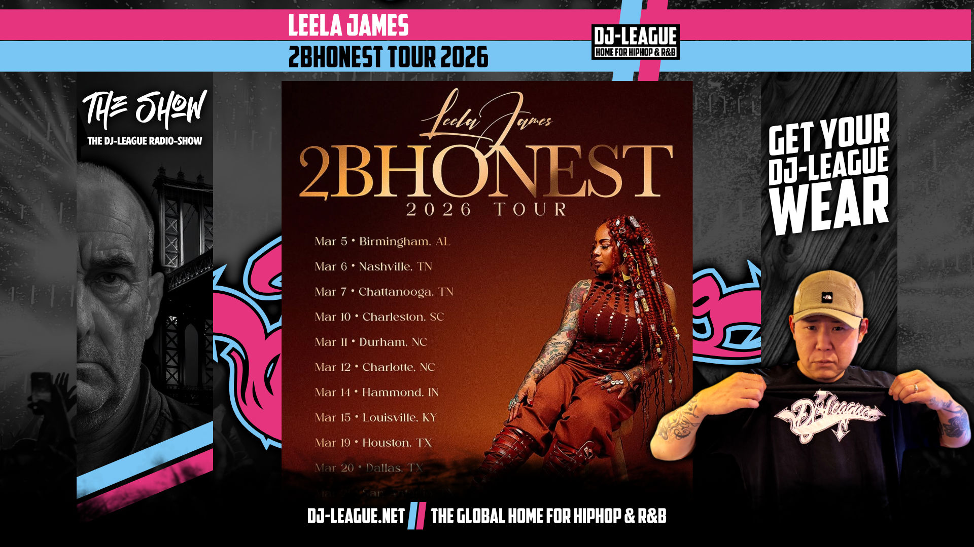 2BHonest Tour 2026 (USA)