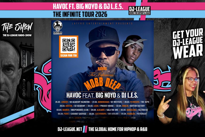 DJ-LEAGUE.NET | The Infinite Tour 2026