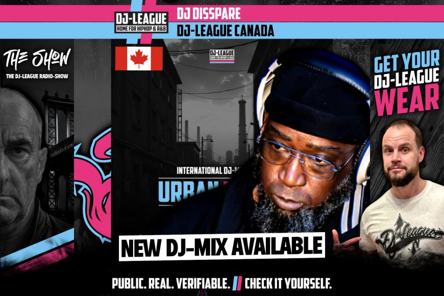 DJ Disspare – Urban Nation HipHop & R&B DJ Mix Featured Image