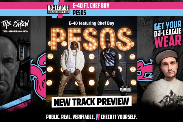 E-40 ft. Chef Boy - Pesos - HipHop & R&B DJ Track Featured Image