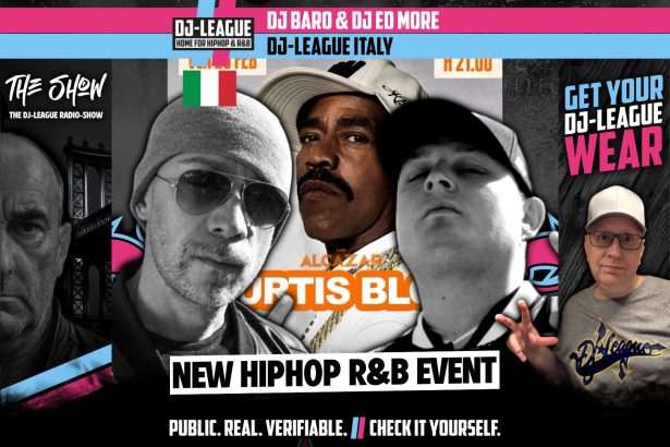 DJ-LEAGUE.NET | Kurtis Blow Live – Oldschool HipHop & R&B Event in Rome (ITA) Featured Image