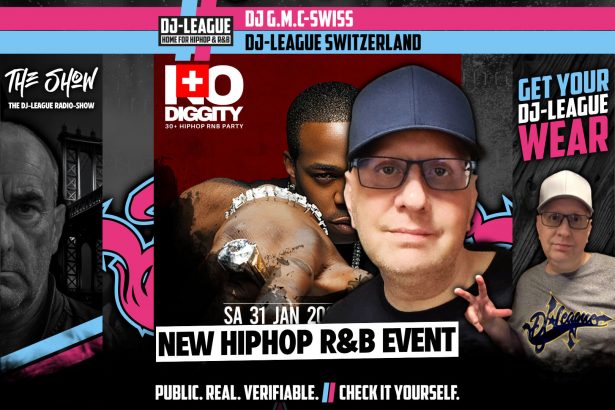 DJ-LEAGUE.NET | No Diggity – HipHop & R&B Event in Bern (CH) Featured Image
