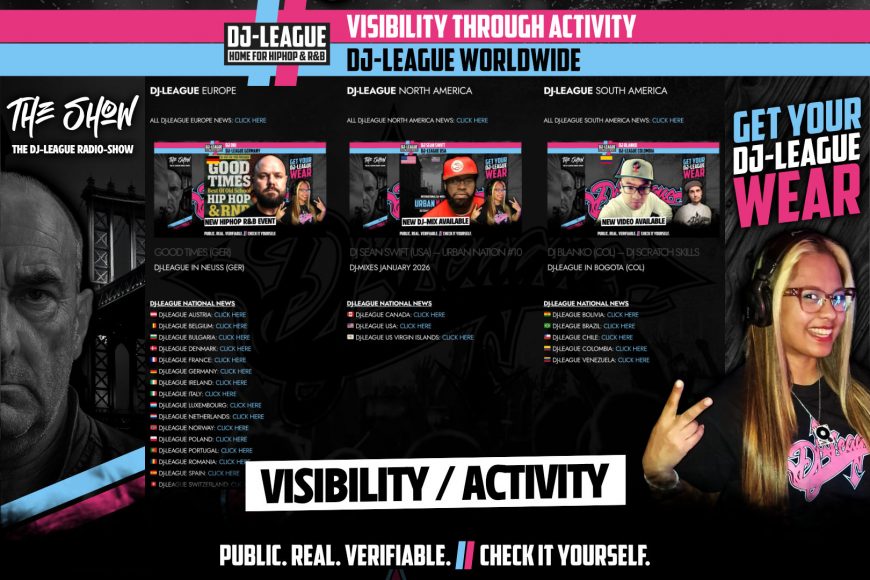DJ-LEAGUE.NET | Visibility Through Activity