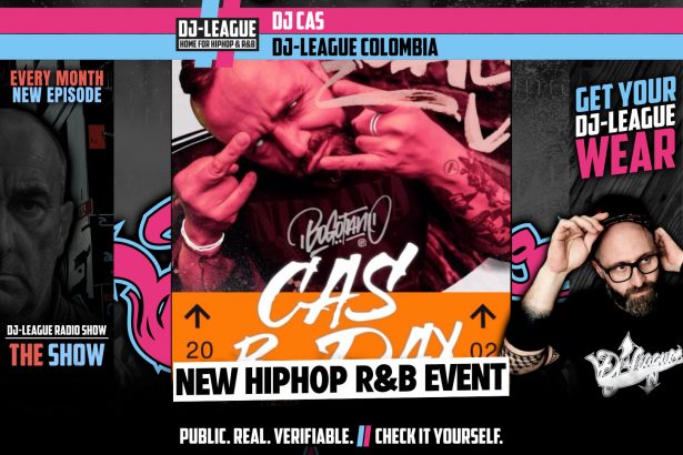 DJ-LEAGUE.NET | Cas B-Day – HipHop & Dancehall Event in Bogota (COL) Featured Image