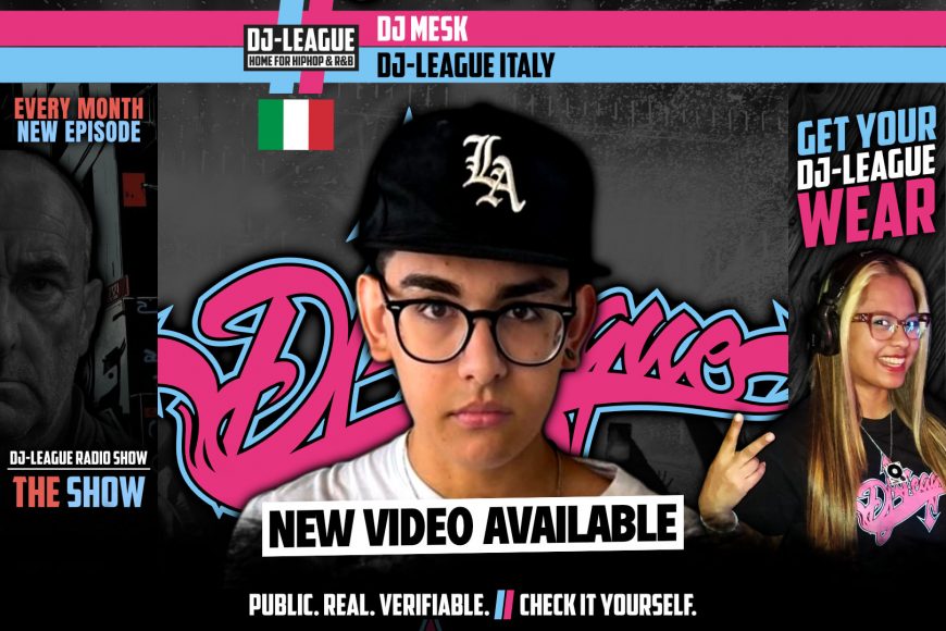 DJ-LEAGUE.NET | DJ Mesk scratch skills – HipHop & R&B DJ skills video