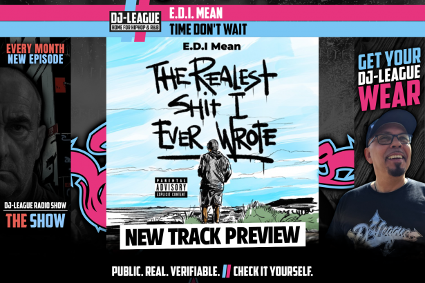 E.D.I Mean - Time Don't Wait - HipHop & R&B DJ Track Featured Image