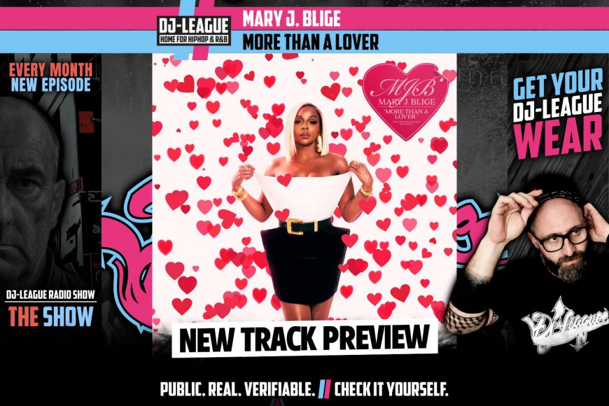 Mary J. Blige - More Than A Lover - HipHop & R&B DJ Track Featured Image
