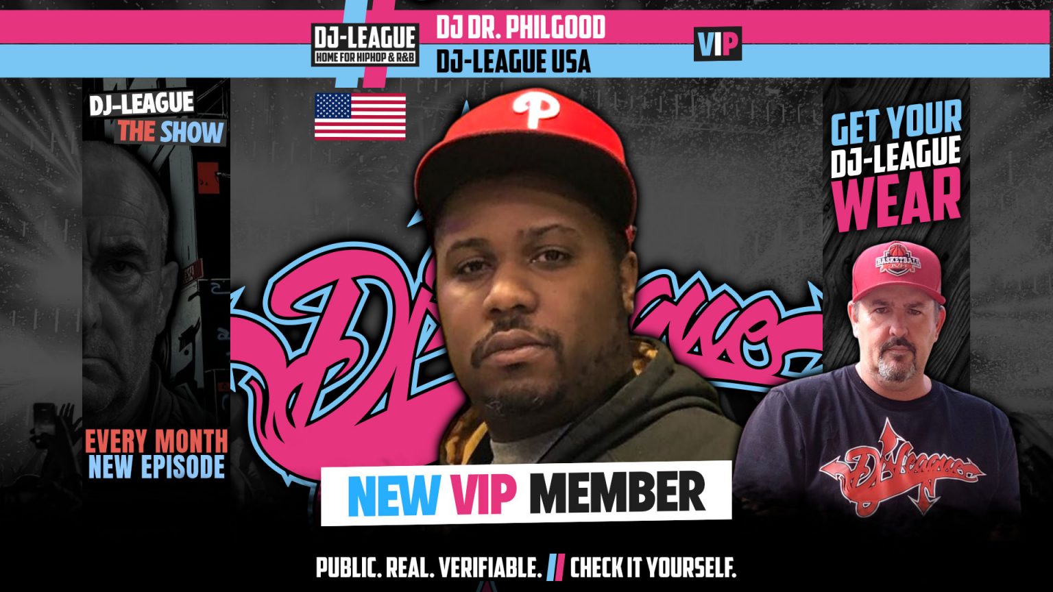 DJ-LEAGUE.NET | NEW VIP-Member DJ Dr. Philgood (USA)