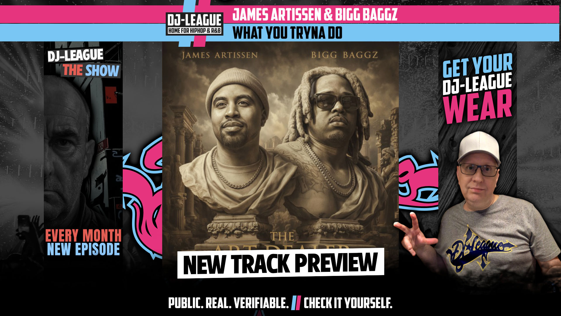 DJ-LEAGUE.NET | James Artissen ft. Bigg Baggz - What You Tryna Do ...
