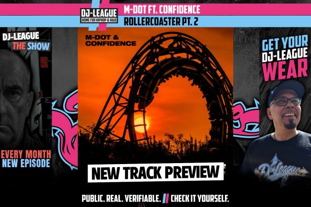 M-Dot ft. Confidence & Masta Ace - Rollercoaster Pt. 2 - HipHop & R&B DJ Track Featured Image