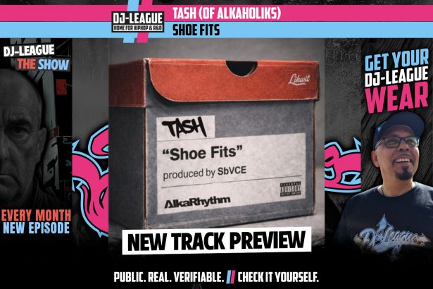 Tash (Tha Alkaholiks) - Shoe Fits - HipHop & R&B DJ Track Featured Image