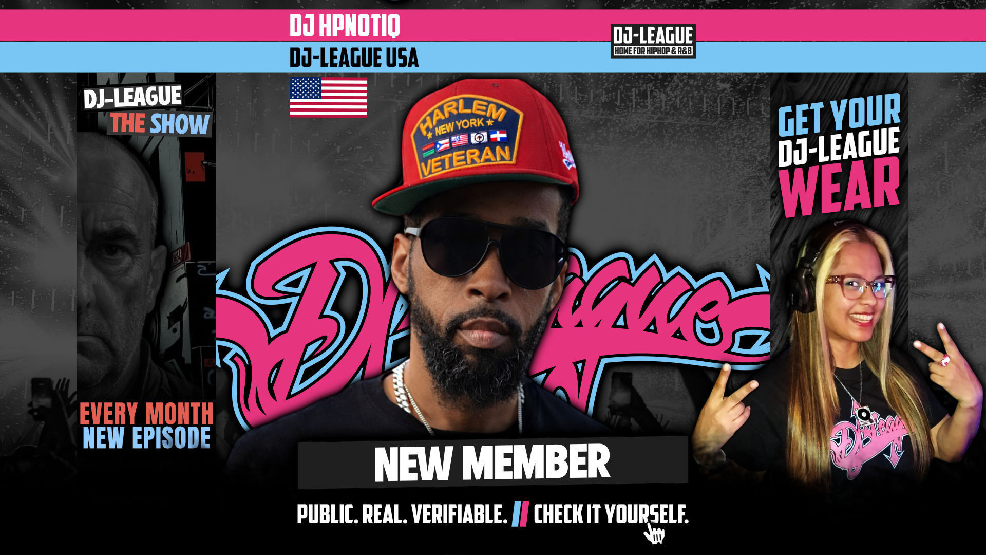 Welcome DJ Hpnotiq to the DJ-League