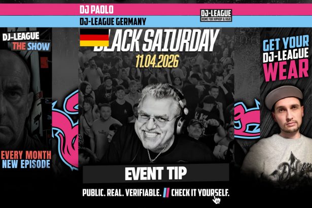 DJ-LEAGUE.NET | DJ Paolos Black Saturday – HipHop & R&B Event in Gersthofen (GER) Featured Image