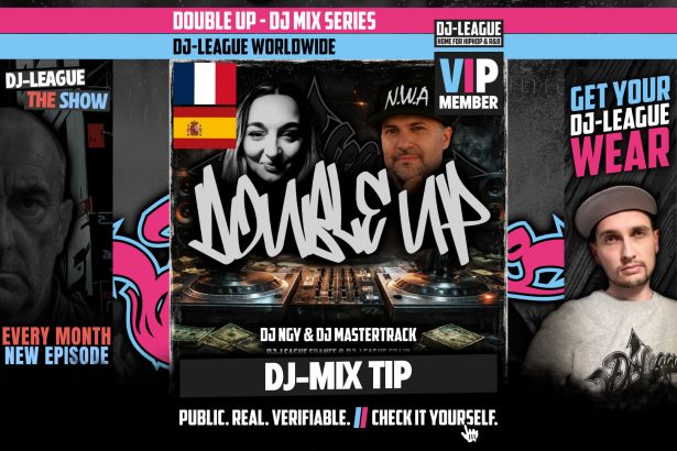 DJ-LEAGUE.NET | Double Up #02 - DJ NGY (FRA) & DJ Mastertrack (ESP)