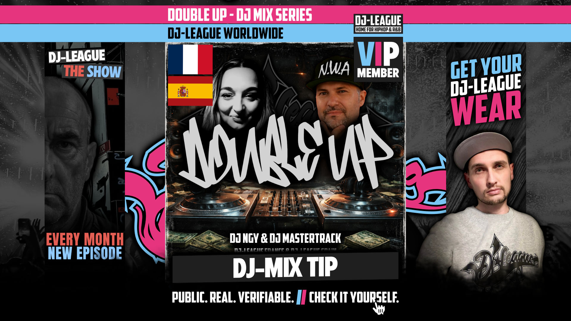 Double Up #02 – DJ NGY (FRA) & DJ Mastertrack (ESP)