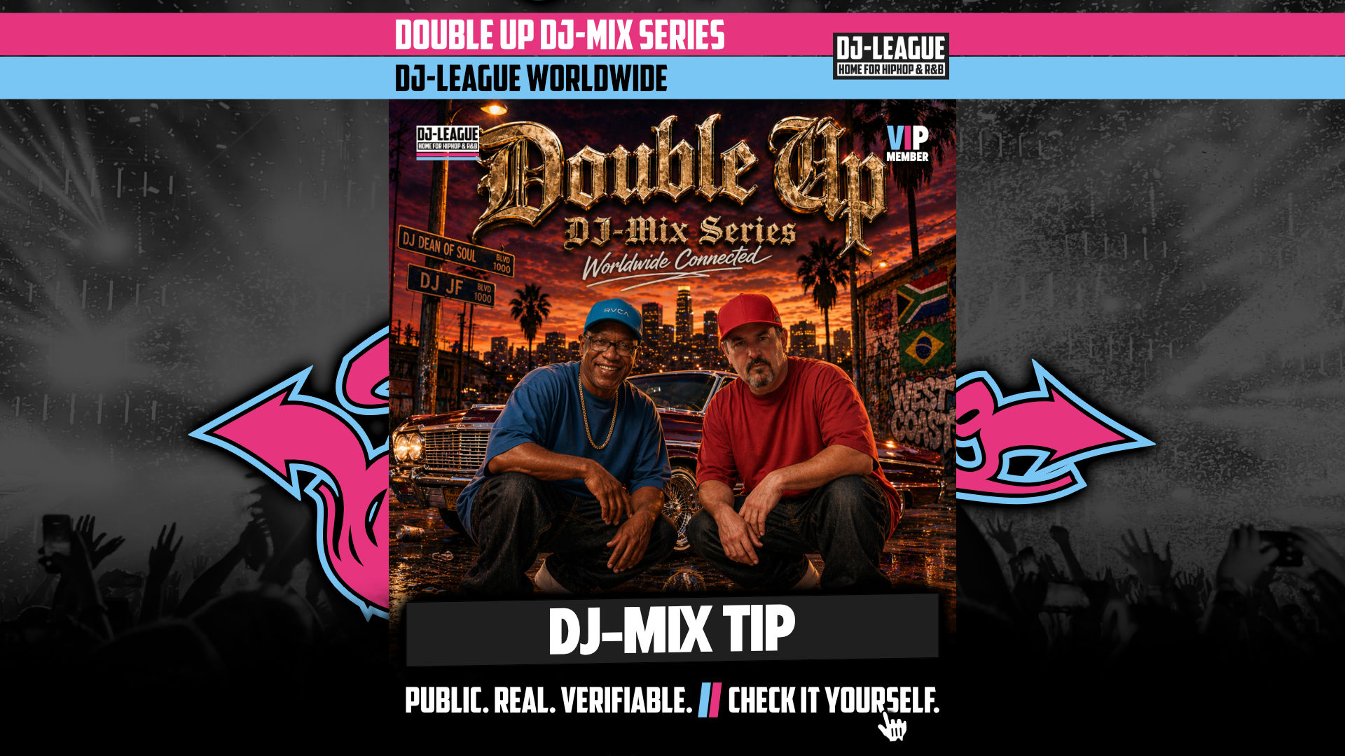 Double Up #03 – DJ JF (BRA) & DJ Dean Of Soul (ZAF)