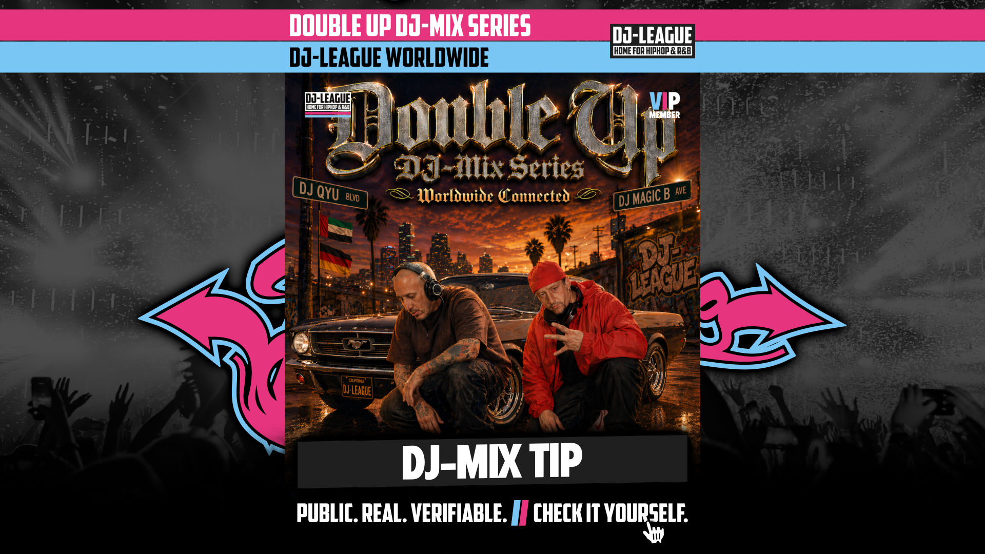 Double Up #04 – DJ QYU (UAE) & DJ Magic B (GER)