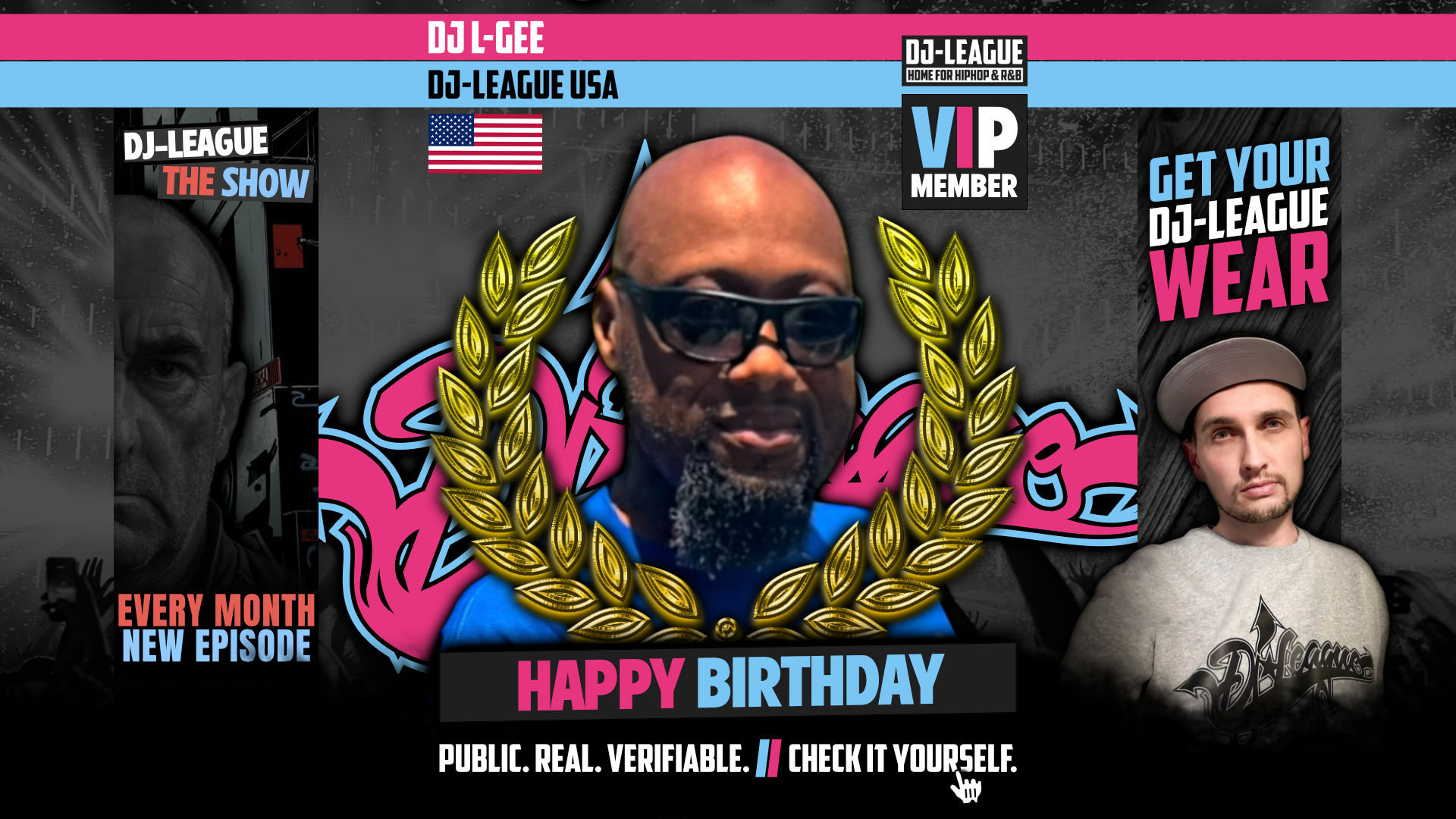 Happy Birthday DJ L-Gee (USA)