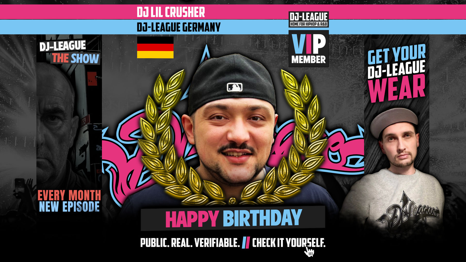 Happy Birthday DJ Lil Crusher (GER)