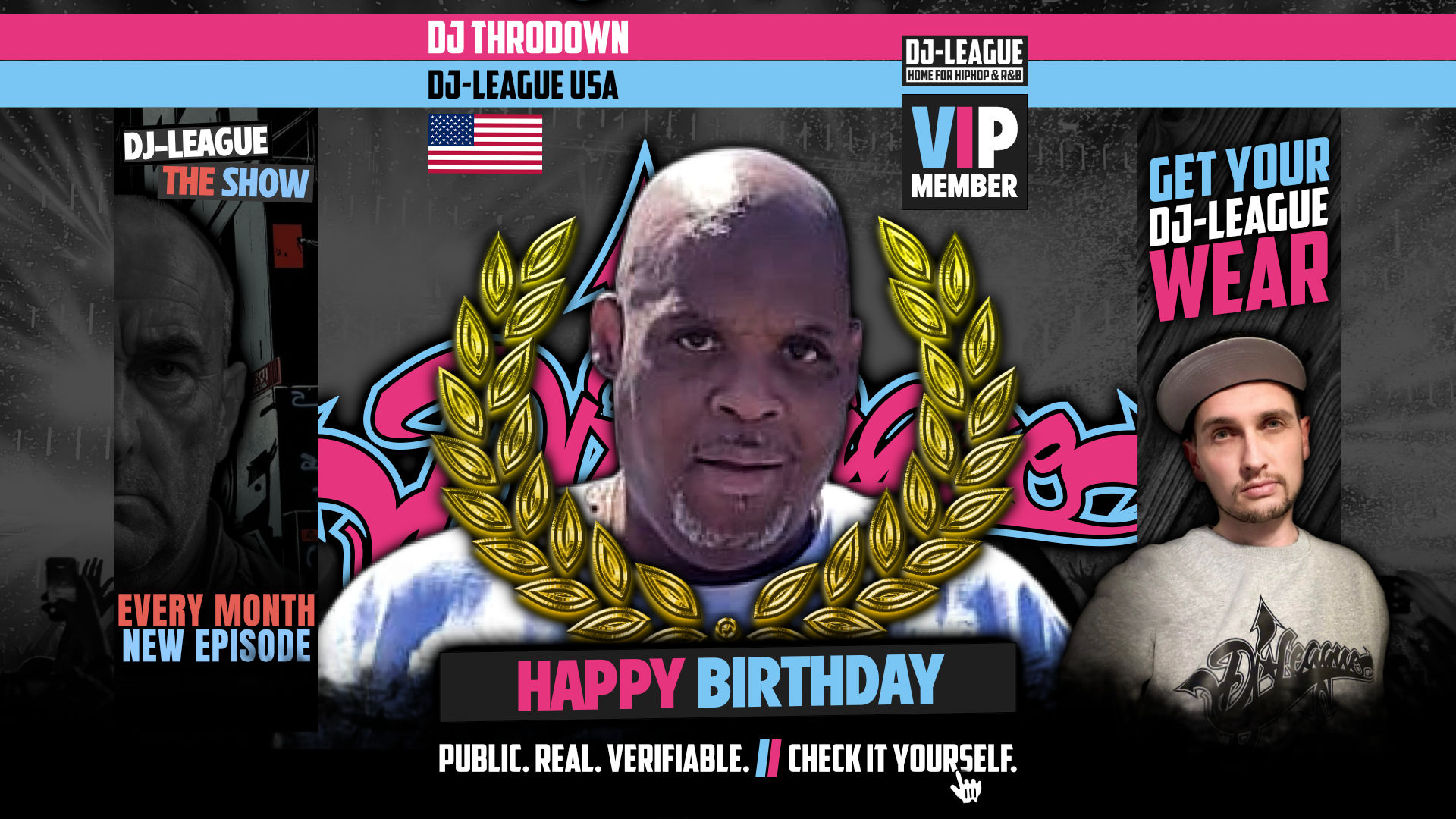 Happy Birthday DJ Throdown (USA)