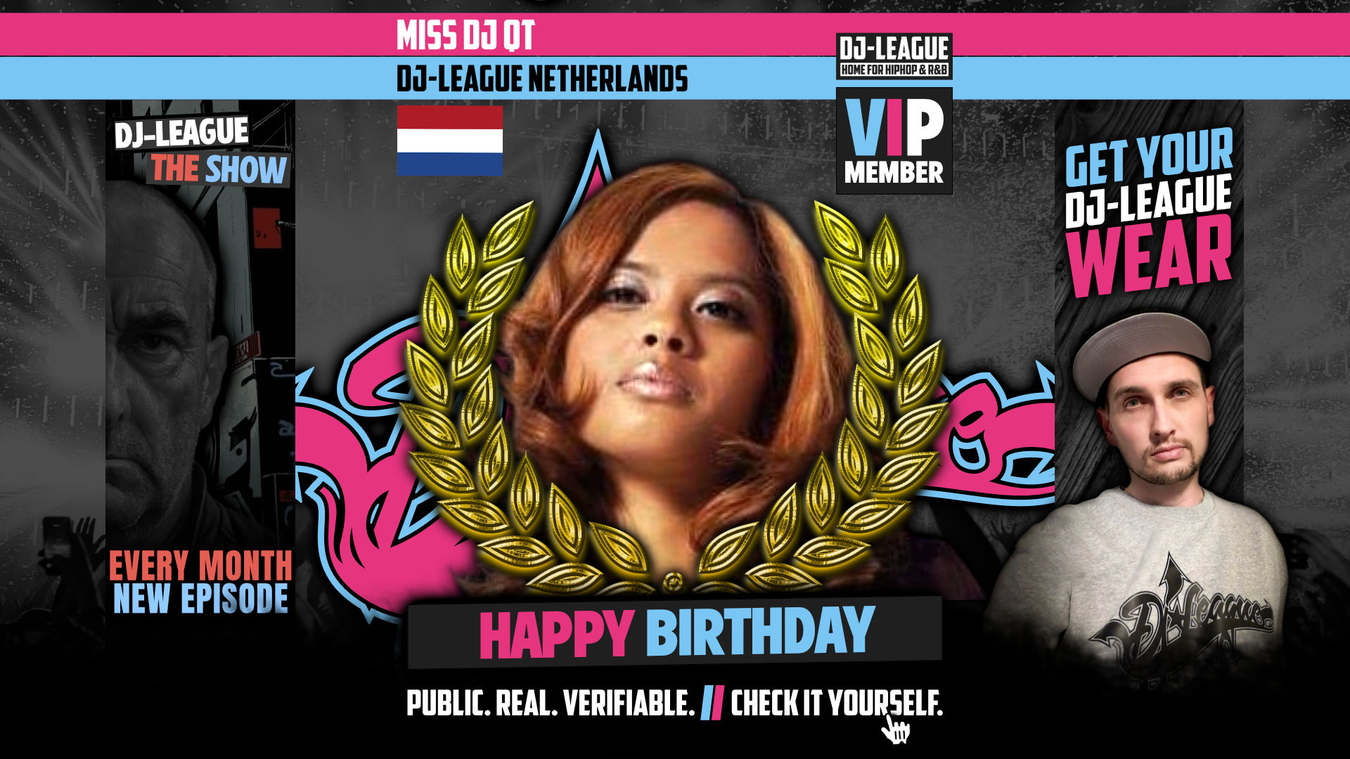 Happy Birthday Miss DJ QT (NL)