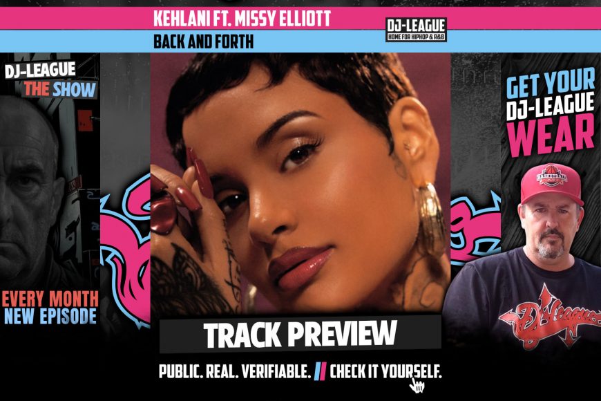 Kehlani ft. Missy Elliott - Back And Forth - HipHop & R&B DJ Track Featured Image