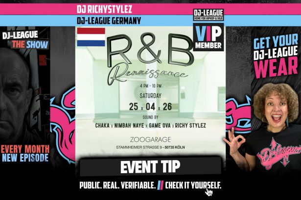 DJ-LEAGUE.NET | R&B Renaissance – R&B Event in Cologne (GER) Featured Image