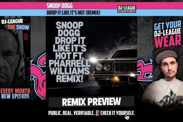 Snoop Dogg ft. Pharrell Williams - Drop It Likes It's Hot (DJ G.M.C-Swiss Remix) - HipHop & R&B DJ Track Featured Image