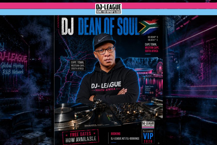 DJ Dean Of Soul - R&B DJ from Cape Town, South Africa | DJ-League VIP DJ