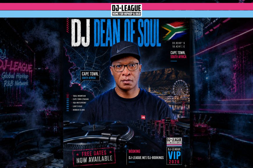 DJ Dean Of Soul - R&B DJ from Cape Town, South Africa | DJ-League VIP DJ
