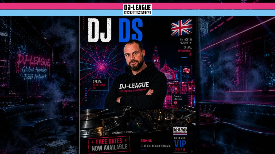 DJ DS - HipHop & R&B DJ from Crewe, United Kingdom | DJ-League VIP DJ