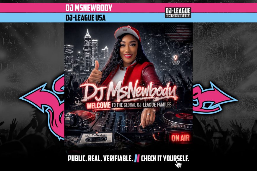 DJ-LEAGUE.NET | DJ-League welcomes DJ MsNewbody – HipHop & R&B Community