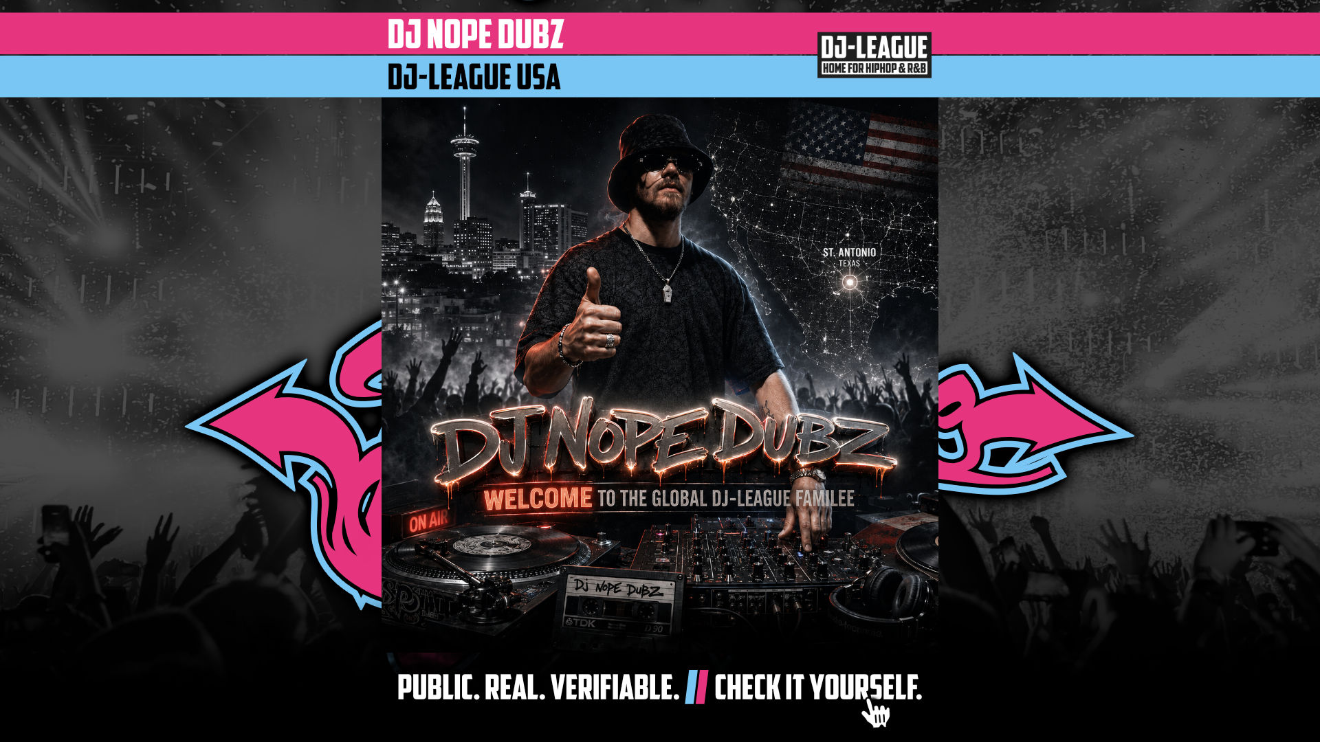 Welcome DJ Nope Dubz to the DJ-League