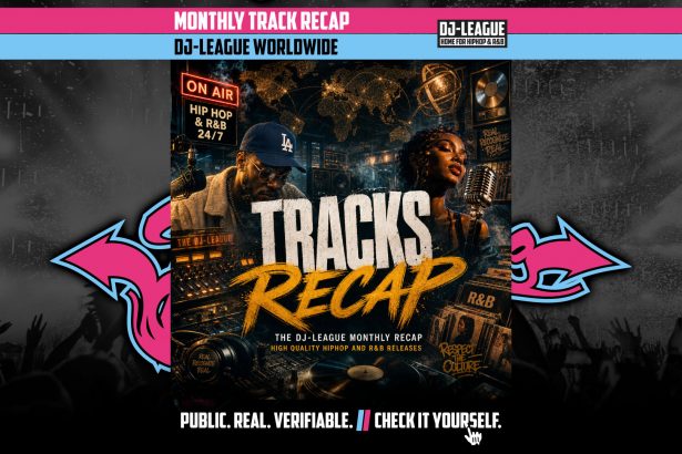 Monthly HQ HipHop R&B Tracks Recap – Featured Image for DJ-League Recap