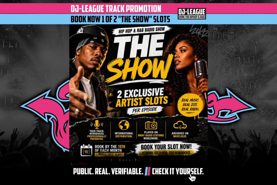 DJ-LEAGUE.NET | The Show - Book Of 2 Slots