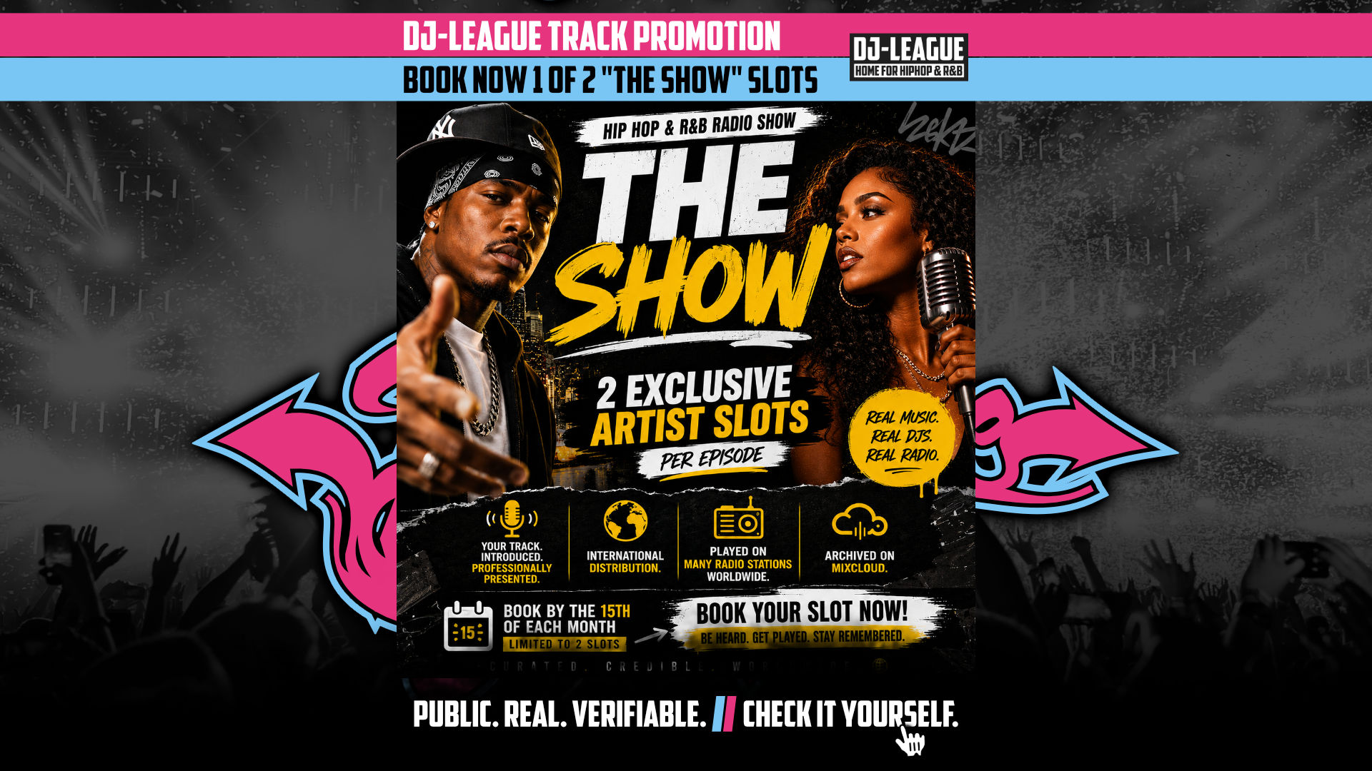 Two Exclusive Artist Slots in Every Episode of “The Show”