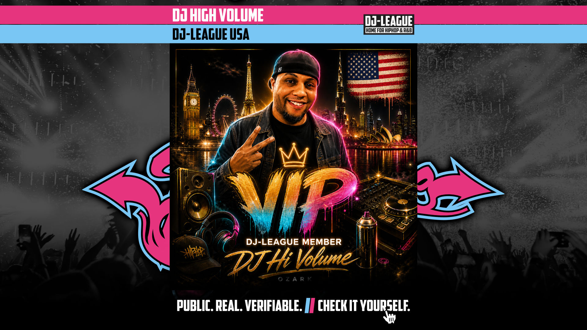 Welcome to the VIP Section, DJ Hi Volume