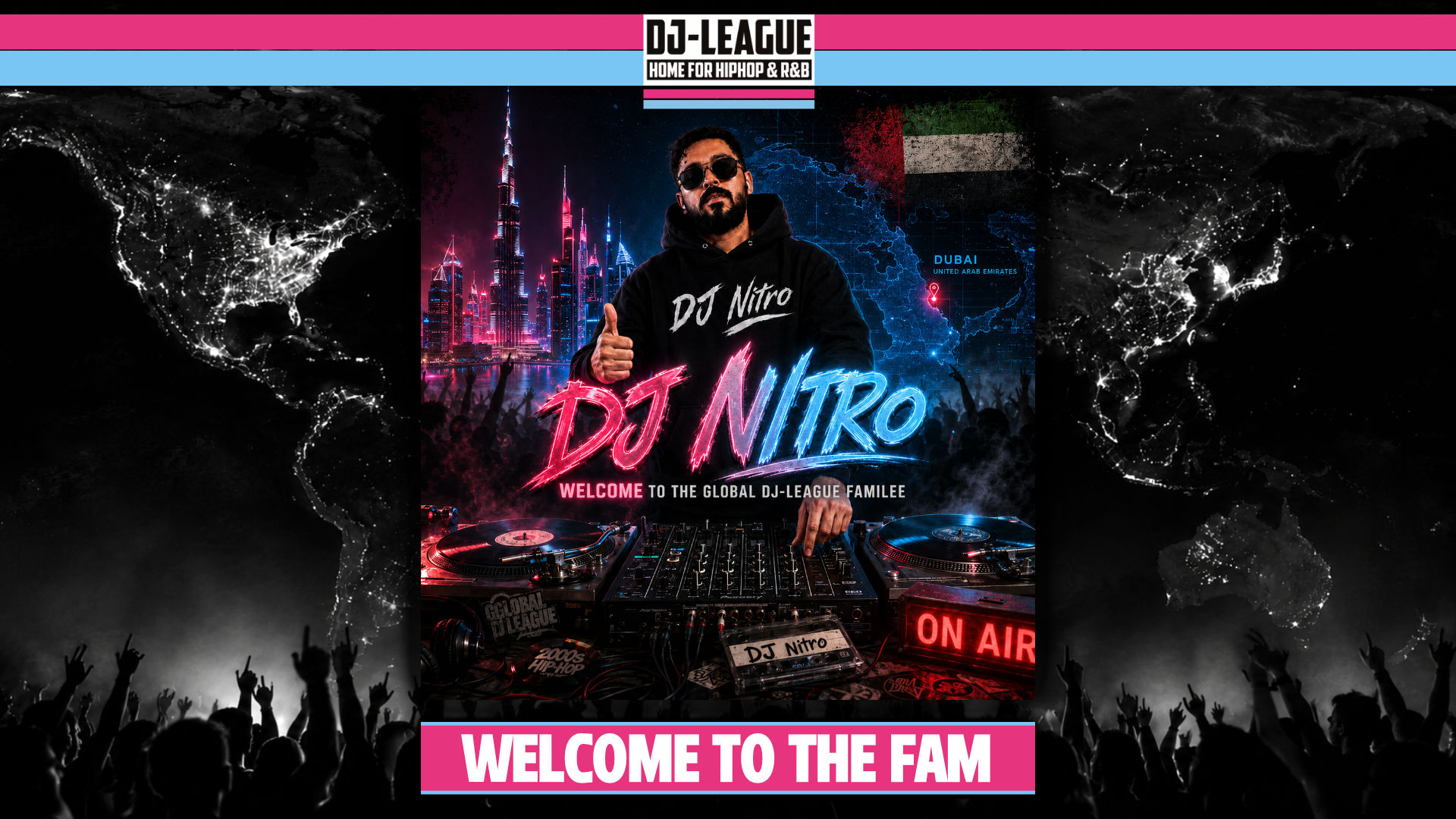 Welcome DJ Nitro to the DJ-League