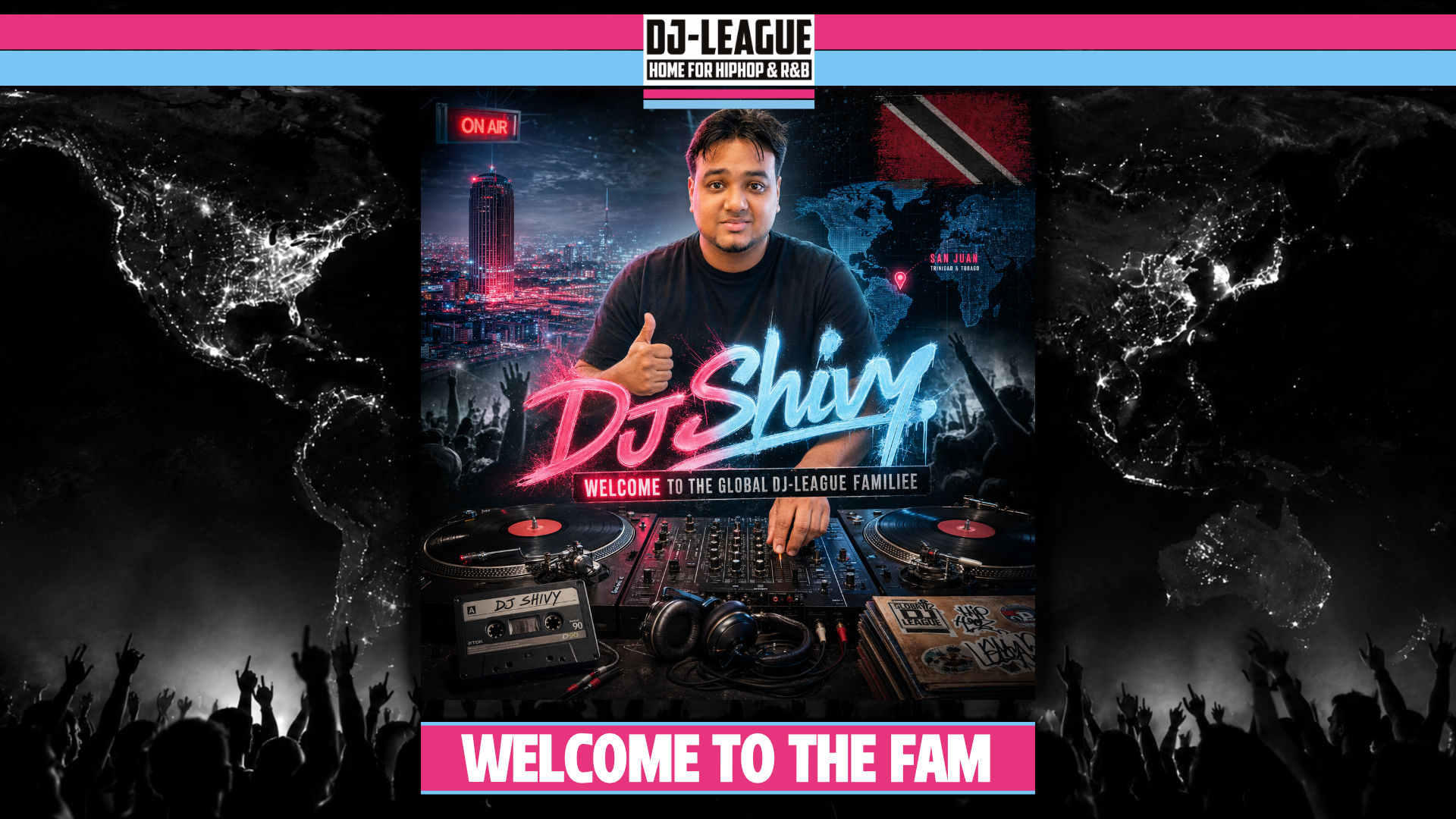 Welcome DJ Shivy to the DJ-League