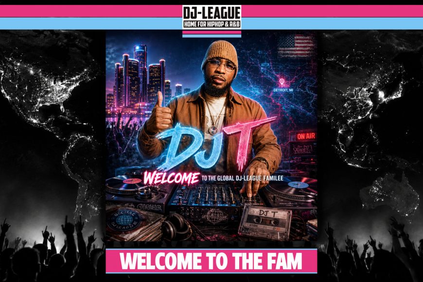 DJ-LEAGUE.NET | DJ-League welcomes DJ T – HipHop & R&B Community