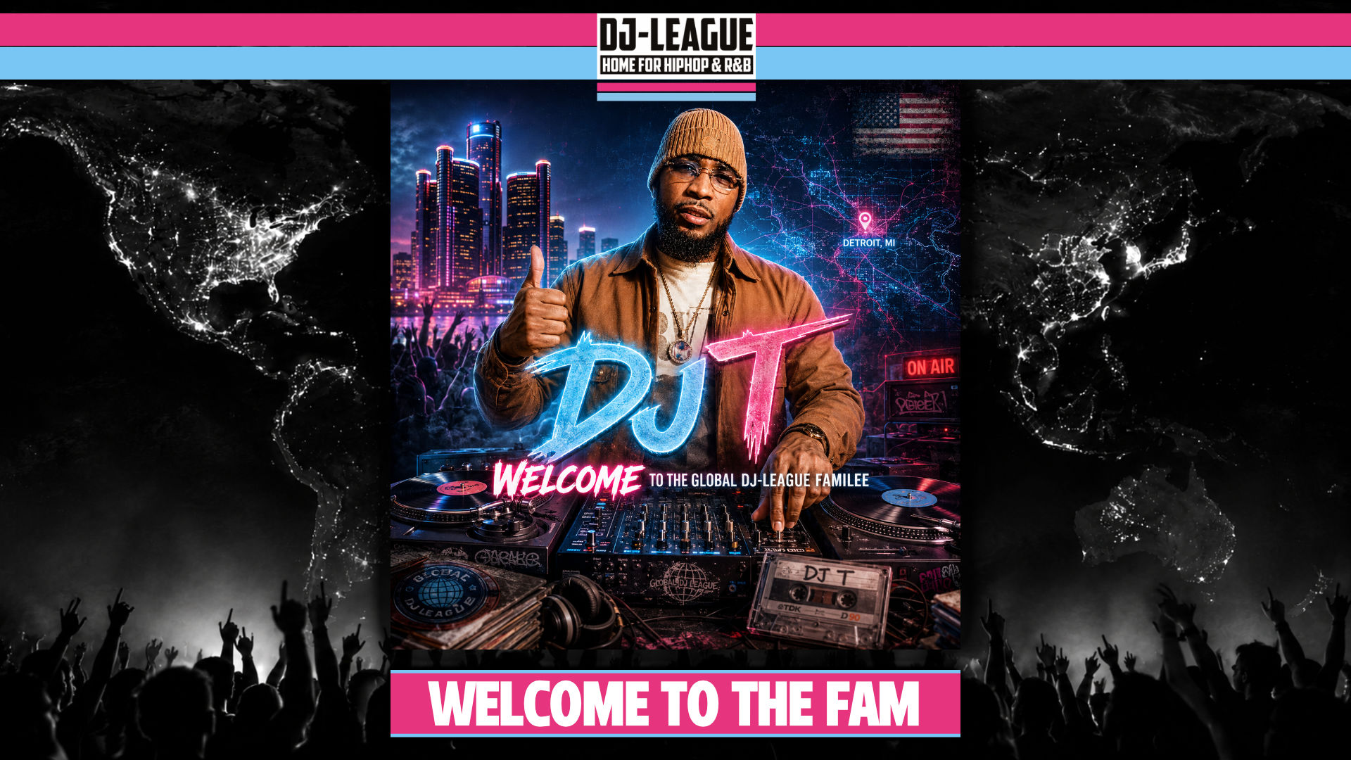 Welcome DJ T to the DJ-League