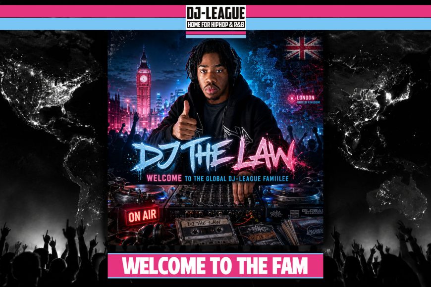 DJ-LEAGUE.NET | DJ-League welcomes DJ The Law – HipHop & R&B Community