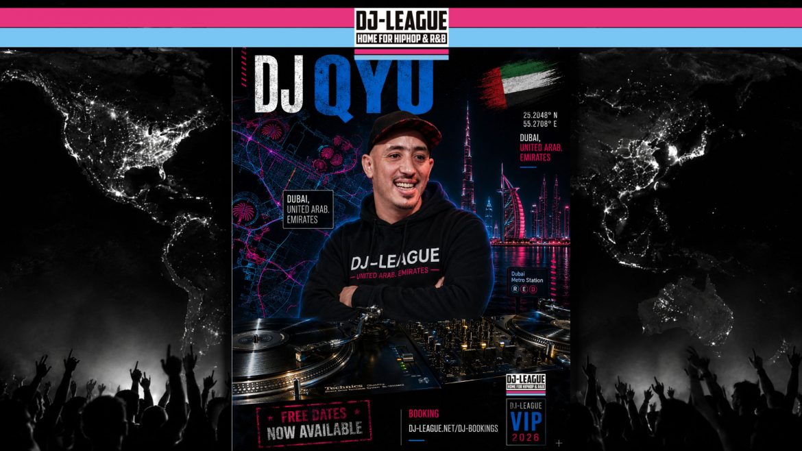 DJ QYU - HipHop & R&B DJ from Dubai, United Arab Emirates | DJ-League VIP DJ