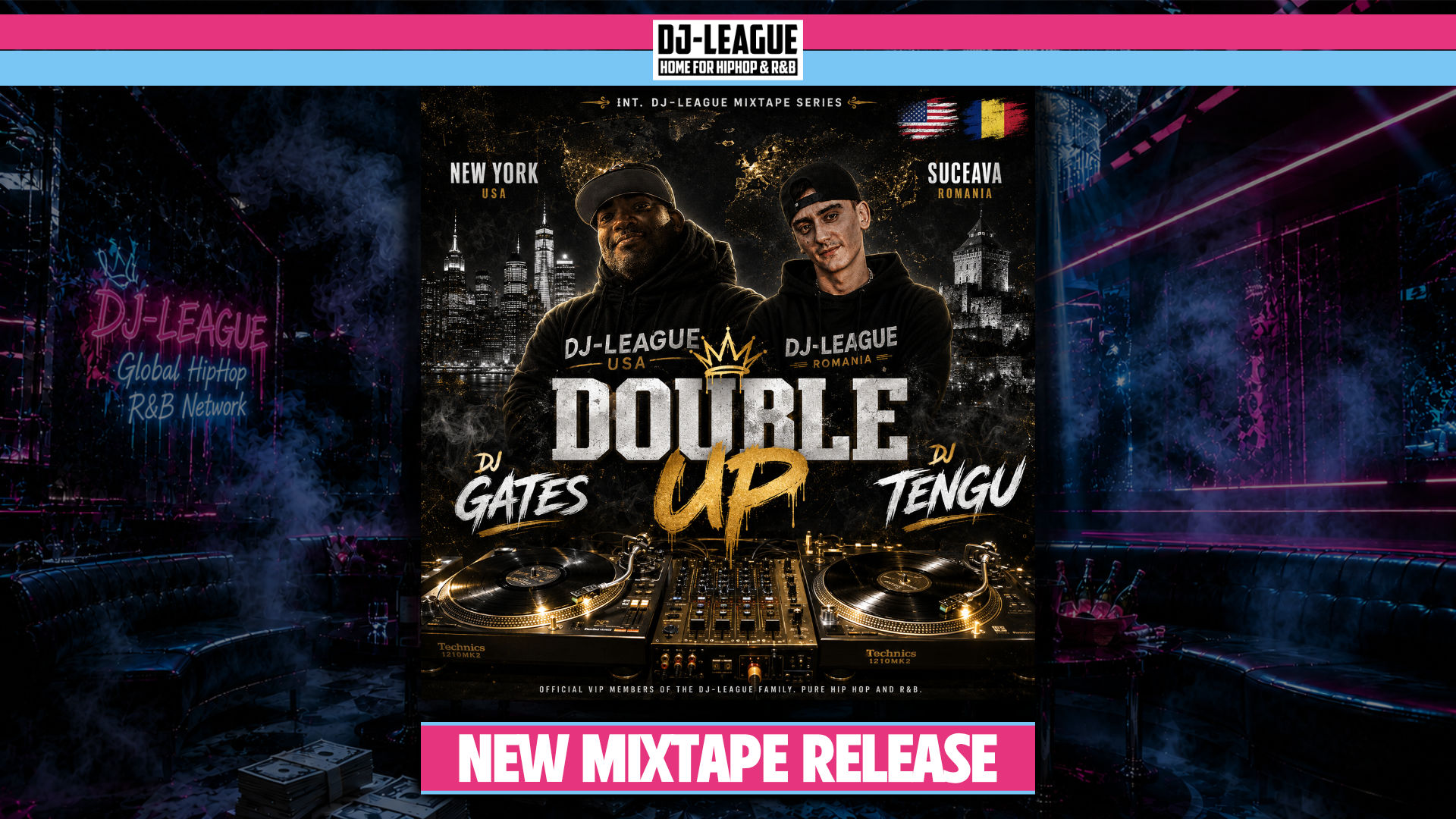 Double Up #09 – DJ Gates (USA) & DJ Tengu (ROU)