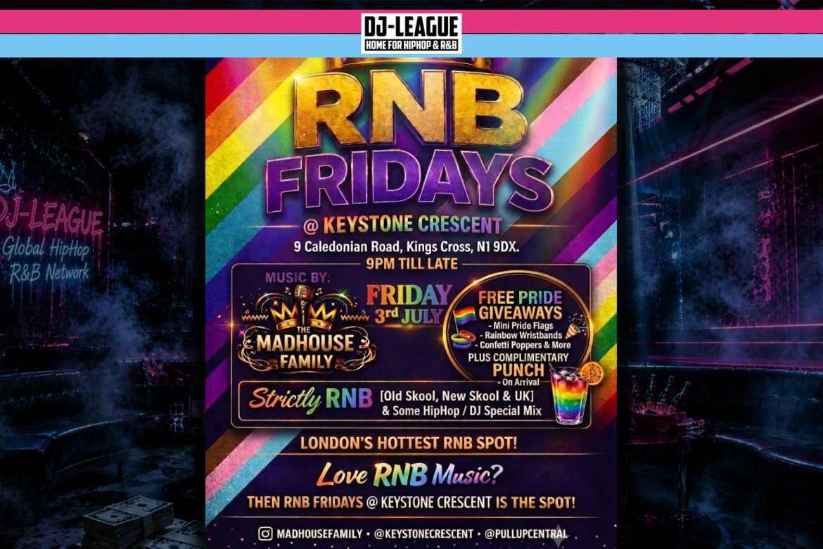 DJ-LEAGUE.NET | R&B Fridays – R&B Event in London (UK)