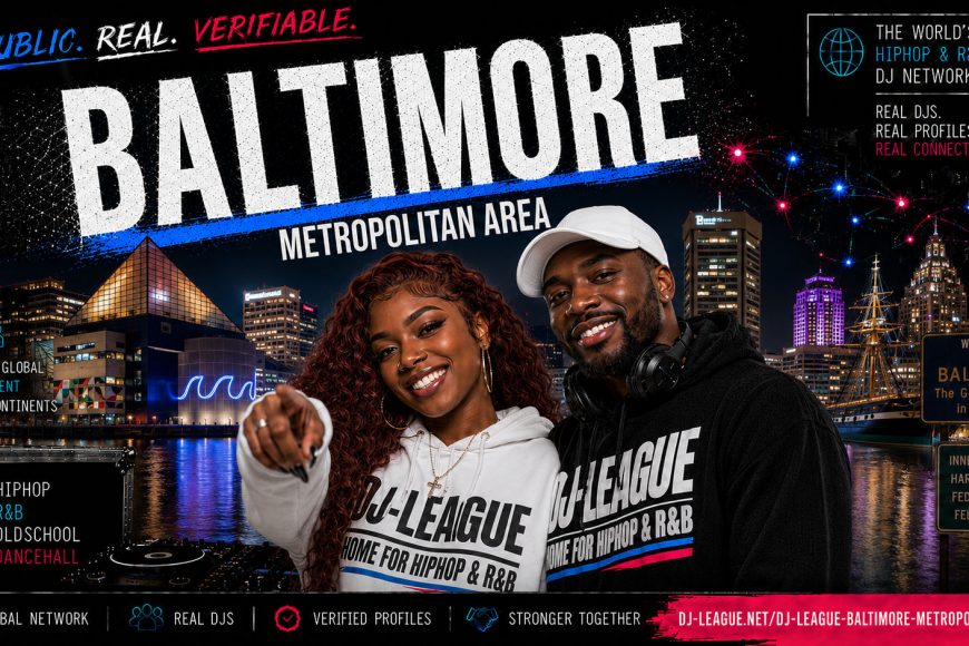 DJ-League Baltimore Metropolitan Area USA – Global HipHop, R&B, Oldschool and Dancehall DJ Community