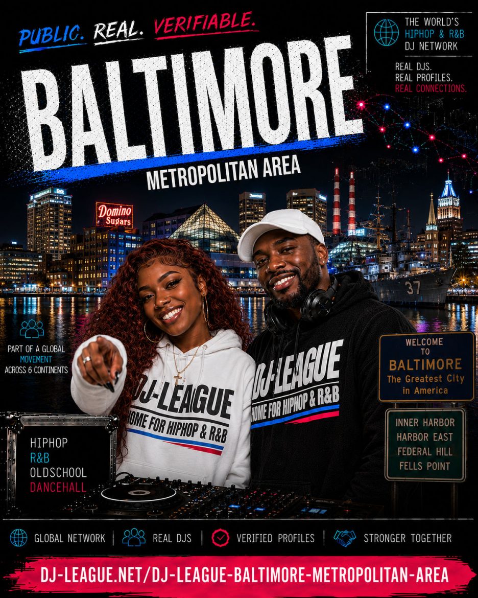DJ-League Baltimore Metropolitan Area USA – Global HipHop, R&B, Oldschool and Dancehall DJ Community