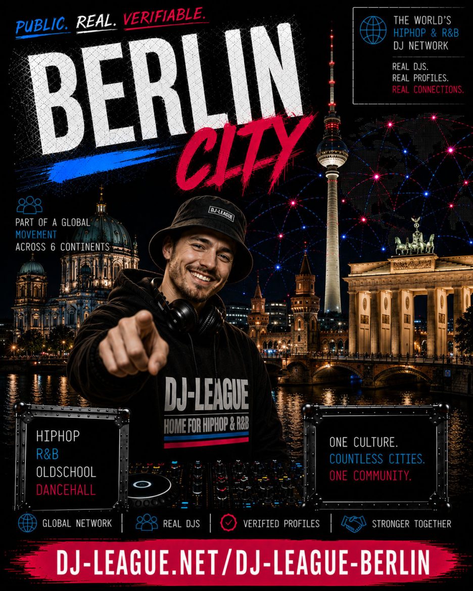 DJ-League Berlin Germany – Global HipHop, R&B, Oldschool and Dancehall DJ Community