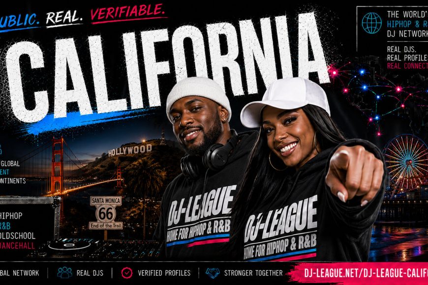 DJ-League California USA – Global HipHop, R&B, Oldschool and Dancehall DJ Community