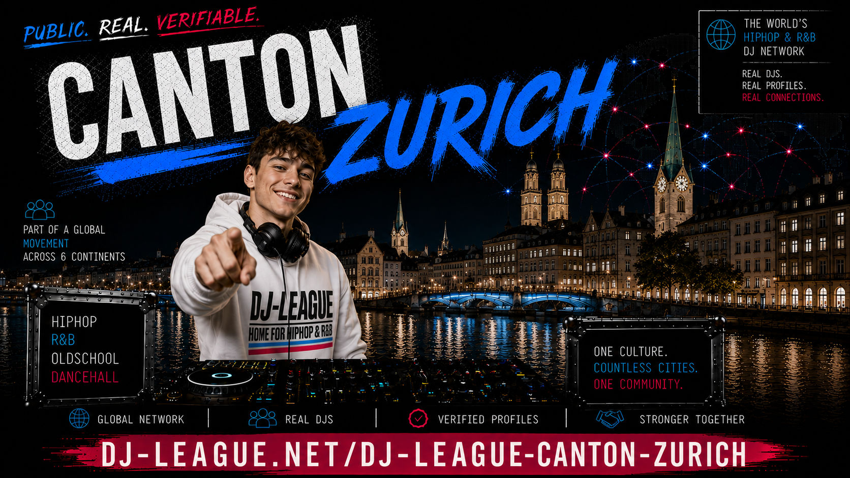 DJ-League Canton Zurich: A Strong Community for HipHop, R&B, Oldschool & Dancehall DJs